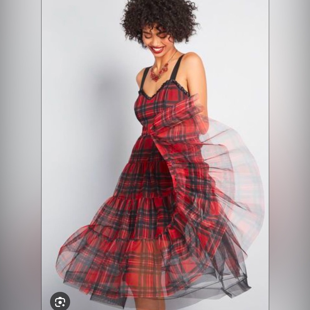 Betsy Johnson Tartan Plaid Dress